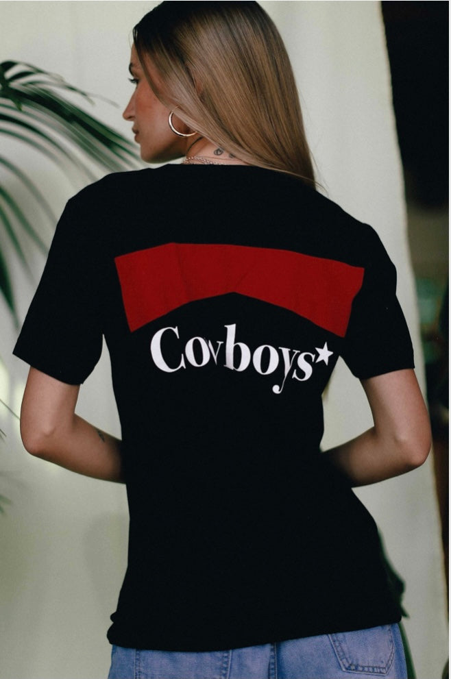 Black Cowboy T Shirt